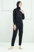 Alivia Swimwear AS02 - Black (XL)